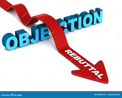 objections and rebuttals.
